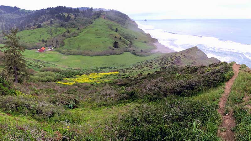 California's lost coast