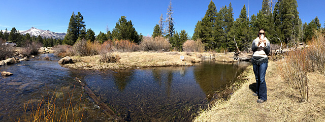 The beautiful Hope Valley, high in the Sierra Nevadas