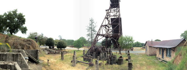 The remains of Kennedy Mine in Jackson