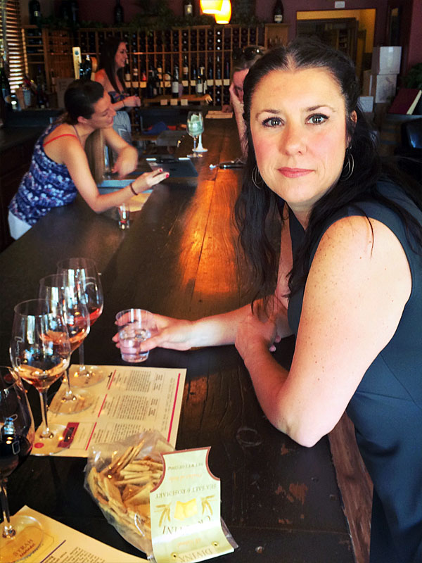 Celebrating our third anniversary by wine tasting in Santa Barbara