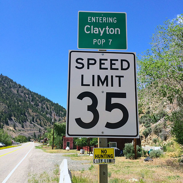 A very small town in northern Idaho.