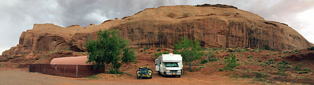 For some reason, nobody else was dry camping in Monument Valley.