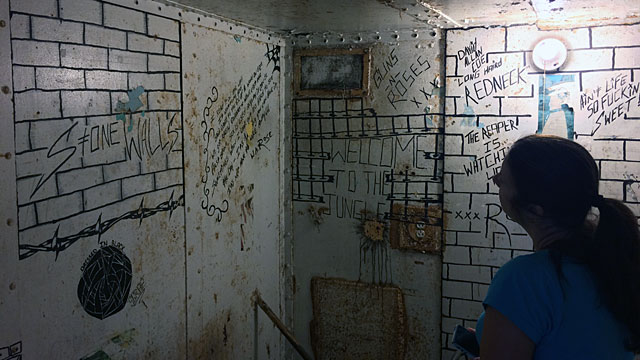 A cell in West Virginia State Penitentiary