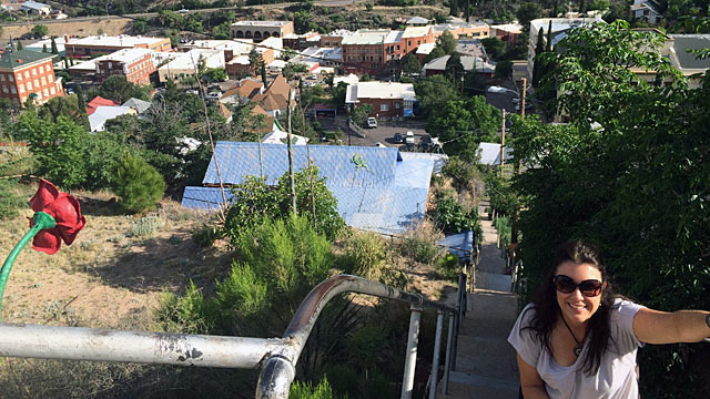 Some of Bisbee's 1000 steps