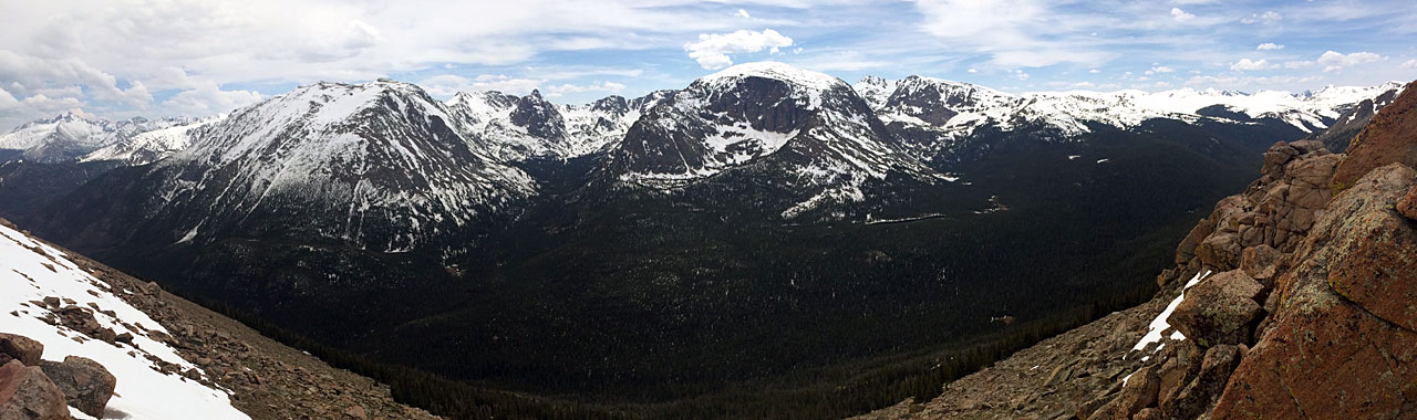 Atop Rocky Mountain National Park