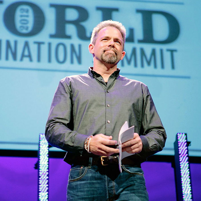 J.D., speaking at World Domination Summit 2012