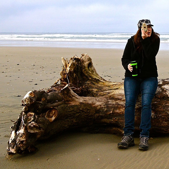 A perfect day for a stroll on the beach