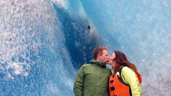 Kim and J.D. in Alaska