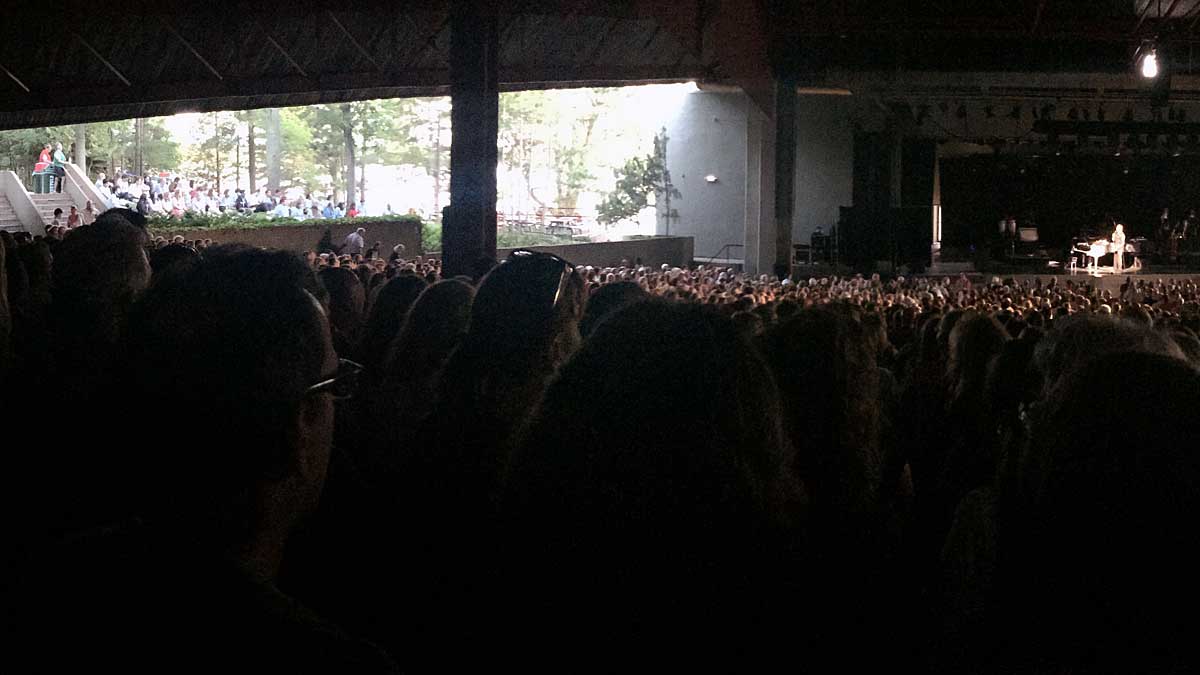 Harry Connick Jr. performing at Interlochen