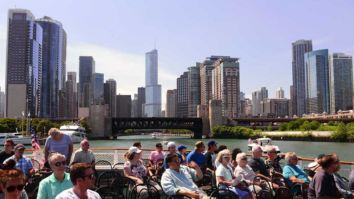 The river tour of Chicago's architecture may be the best such trip I've ever taken