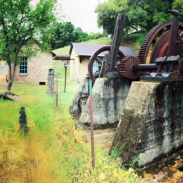 Part of what remains of the Kennedy Mine