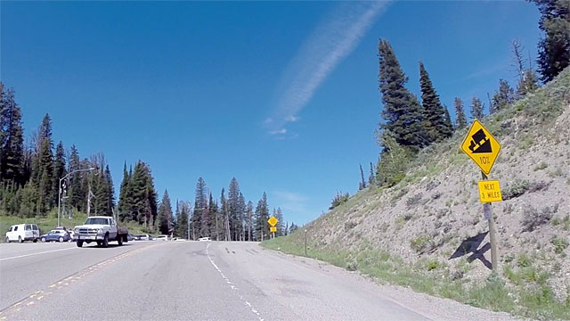 At the top of Teton Pass